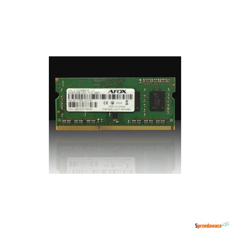 SO-DIMM DDR3 4GB 1600MHZ MICRON CHIP AFSD34BN1P - Pamieć RAM - Malbork