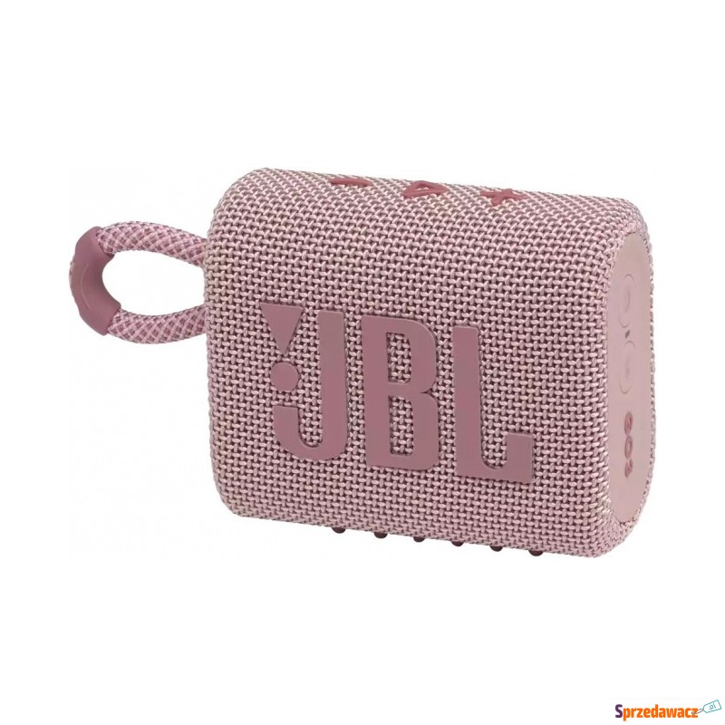 Głośniki przenośne JBL GO 3 Różowy - Głośniki - Łapy