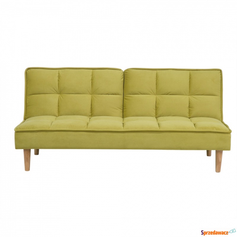 Rozkładana sofa Civello zielona - Sofy, fotele, komplety... - Głogów