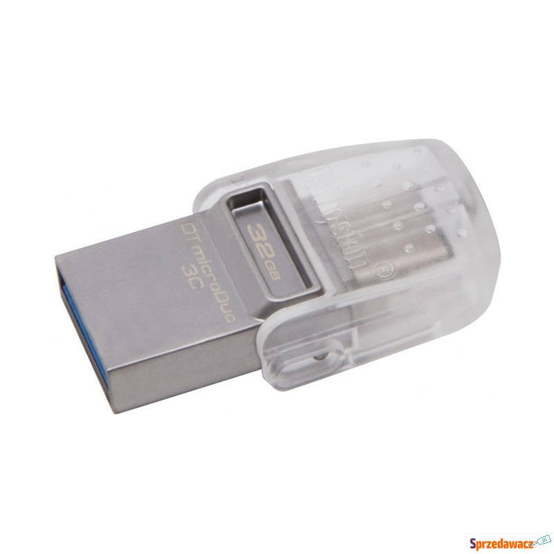 Kingston DataTraveler MicroDuo 3C 32GB USB Type-C - Pamięć flash (Pendrive) - Łapy