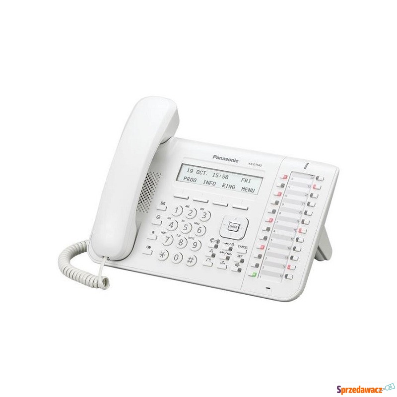 Przewodowy Panasonic KX-DT543 biały - Telefony stacjonarne - Wyczechowo