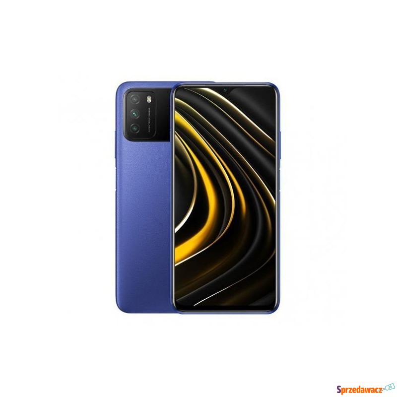 Smartfon POCO M3 4/64GB niebieski (Cool Blue) - Telefony komórkowe - Toruń