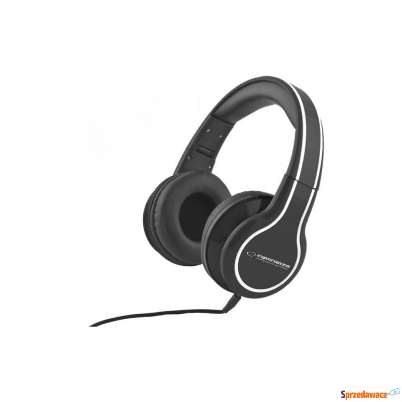 Słuchawki Esperanza Blues EH136K (kolor czarny) - Zestawy słuchawkowe - Grodzisk Mazowiecki