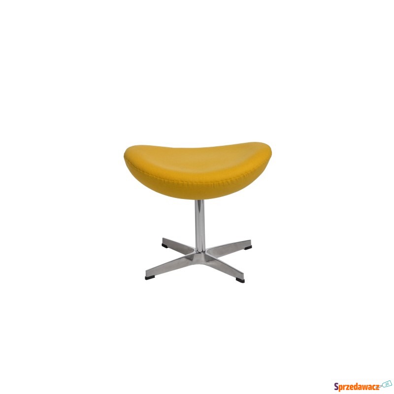 Podnóżek 41x55x43 cm D2.Design Jajo żółty - Sofy, fotele, komplety... - Pabianice