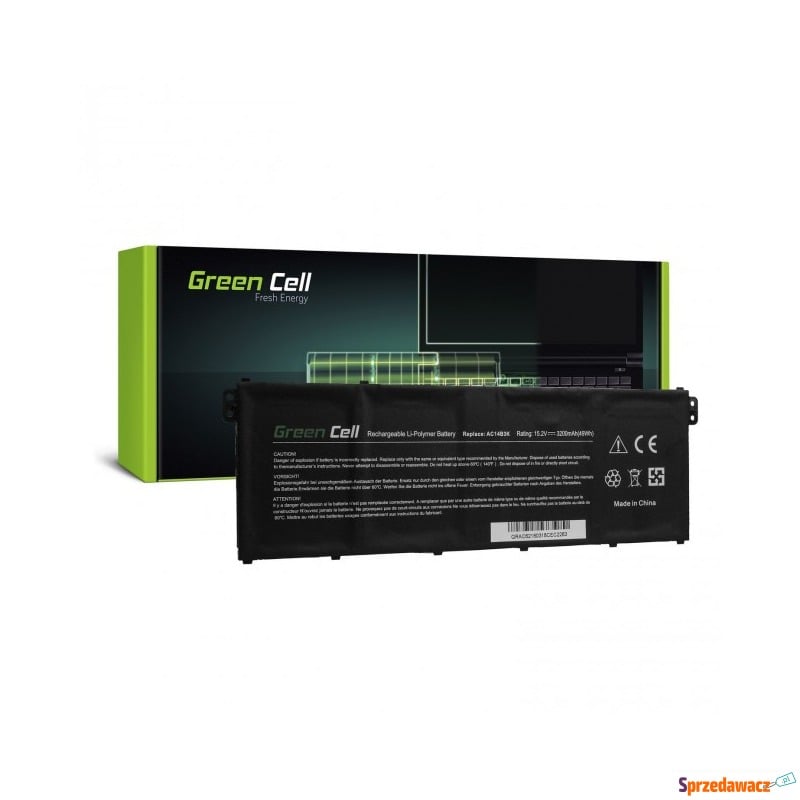 Zamiennik Green Cell do Acer Aspire 5 A515 A517... - Baterie do laptopów - Będzin