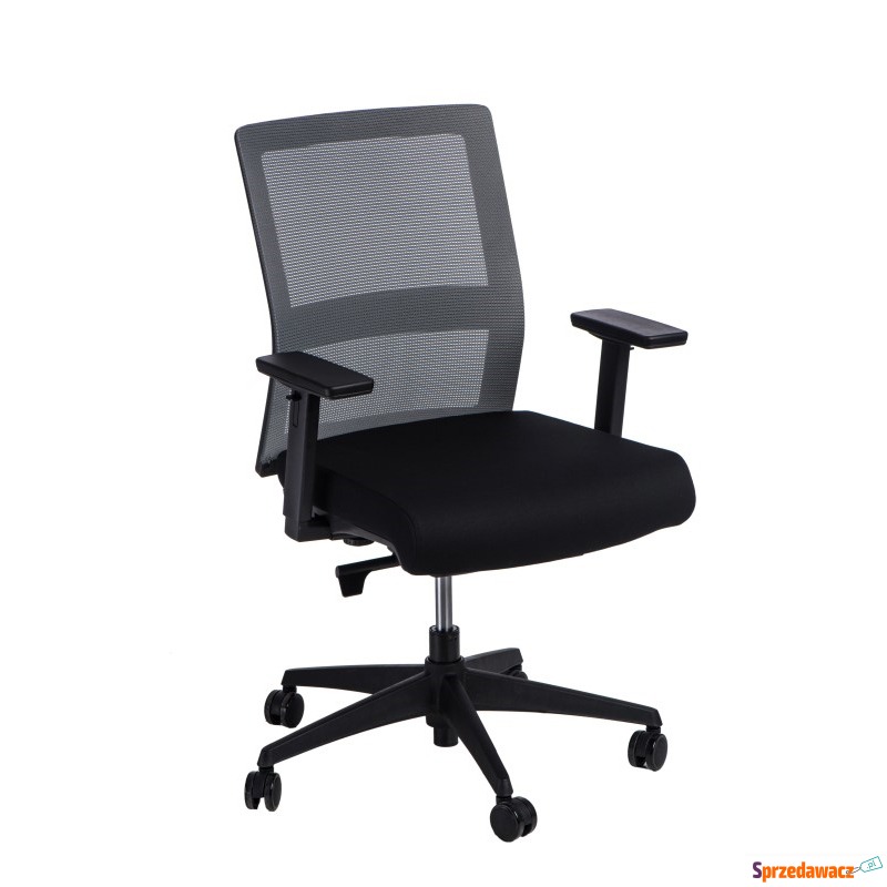 Krzesło biurowe Maduu Studio Press szaro-czarne - Krzesła biurowe - Oleśnica