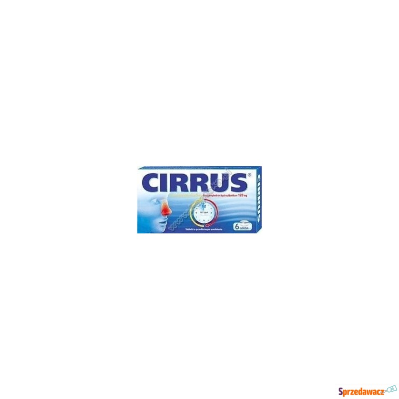Cirrus x 6 tabletek - Leki bez recepty - Ludomy