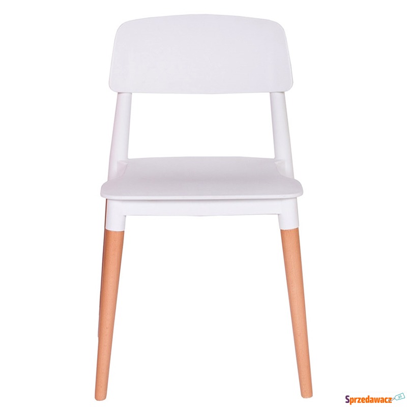 Krzesło do kuchni Ecco King Home białe - Krzesła kuchenne - Legnica