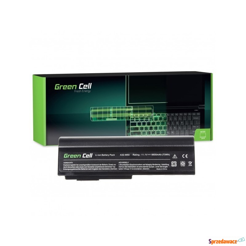 Zamiennik Green Cell do Asus G50 L50 M50 M60 X57... - Baterie do laptopów - Kłodzko