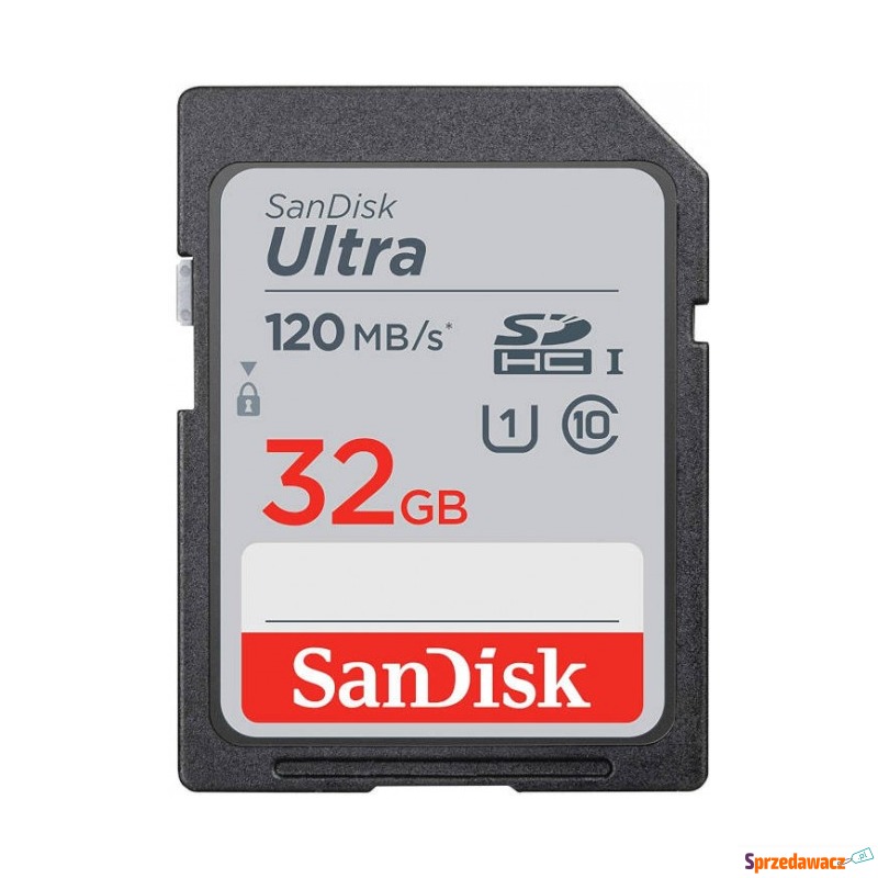 SanDisk Ultra SDHC 32GB 120 MB/s UHS-I Class 10 - Karty pamięci, czytniki,... - Żukowo