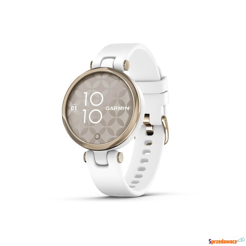 Smartwatch Garmin Lily Sport biało-złoty - Smartwatche - Zabrze