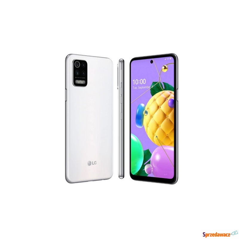 Smartfon LG K52 64GB Dual SIM biały - Telefony komórkowe - Ostróda