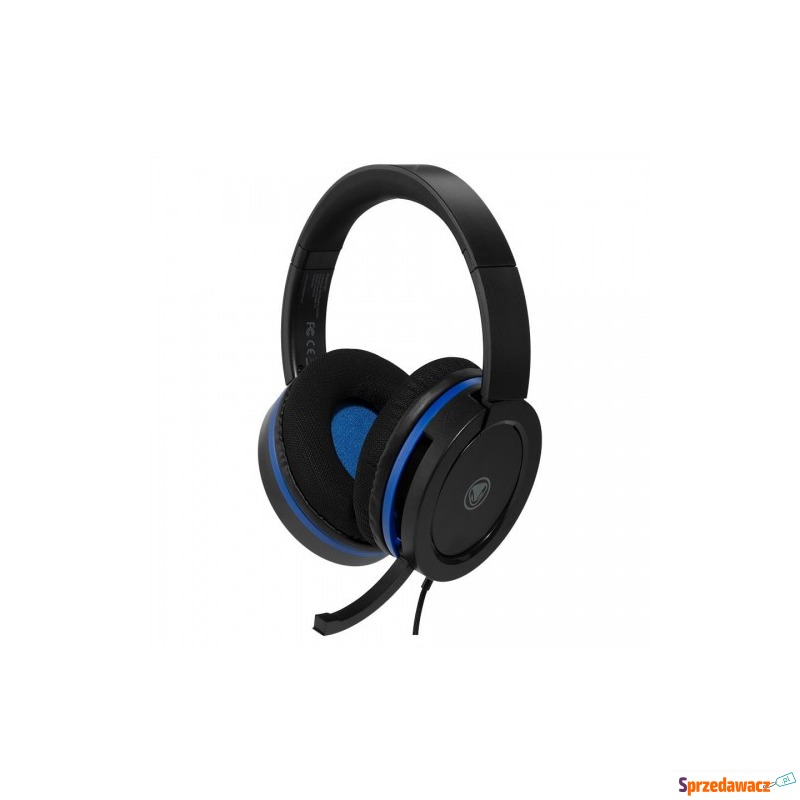 Zestaw Słuchawkowy HEAD:SET 4 PRO Czarno niebieskie - Słuchawki, mikrofony - Police