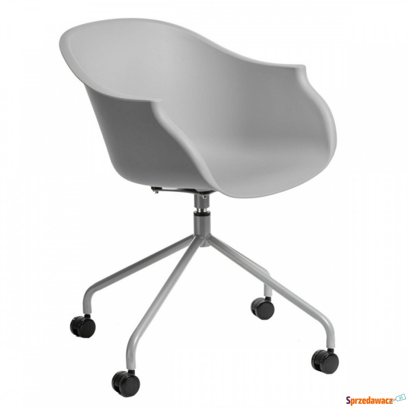 Krzesło biurowe na kółkach Roundy szare - Krzesła biurowe - Malbork