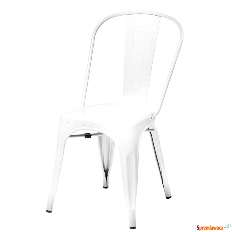 Krzesło D2 Paris białe - Krzesła do salonu i jadalni - Szczecinek