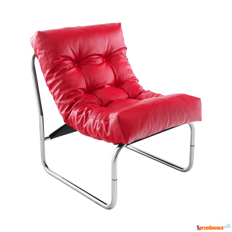 Fotel Boudoir Kokoon Design czerwony - Sofy, fotele, komplety... - Kędzierzyn-Koźle
