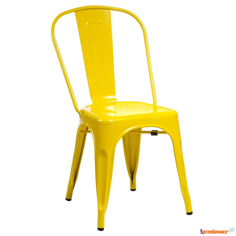 Krzesło D2 Paris żółte - Krzesła do salonu i jadalni - Wyczechowo