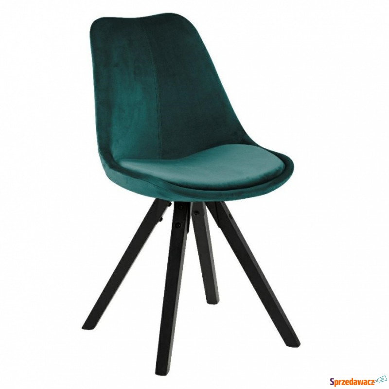 Krzesło Dima VIC bottle green /black - Krzesła do salonu i jadalni - Orzesze