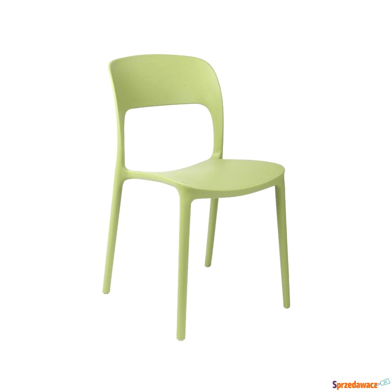 Krzesło Flexi zielone - Krzesła do salonu i jadalni - Ciechanów