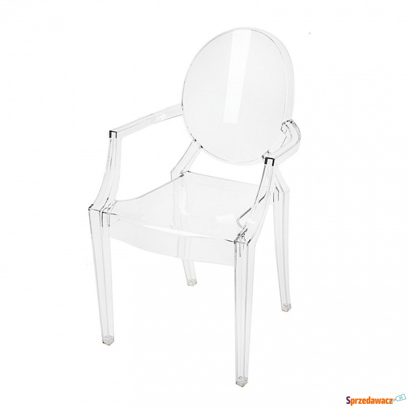 Krzesło Louis Victoria Ghost Royal transparentne - Krzesła do salonu i jadalni - Mińsk Mazowiecki