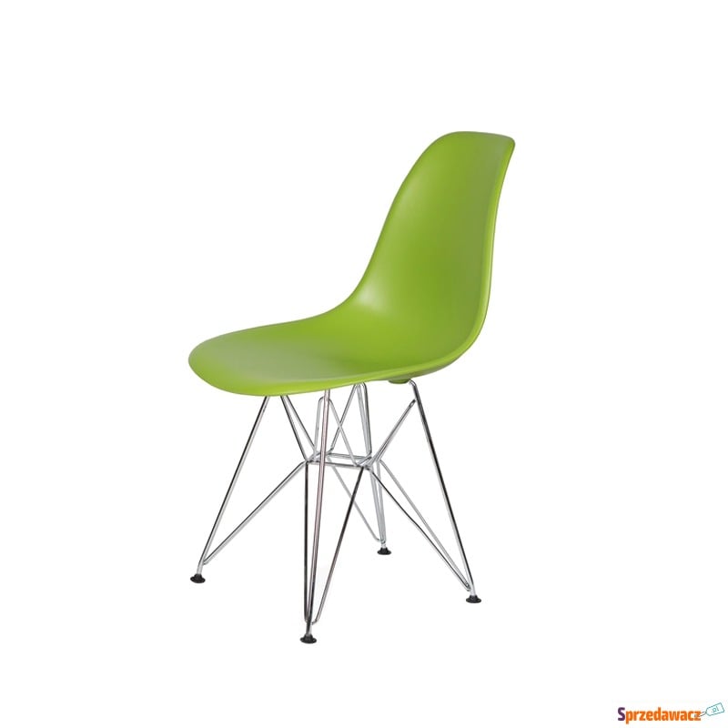 Krzesło DSR Silver King Home soczysta zieleń - Krzesła do salonu i jadalni - Rogoźnik