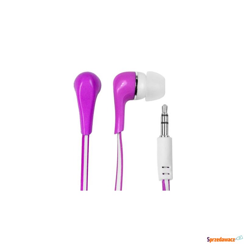 Słuchawki MSONIC MH132EP (kolor różowy) - Zestawy słuchawkowe - Nowy Dwór Mazowiecki