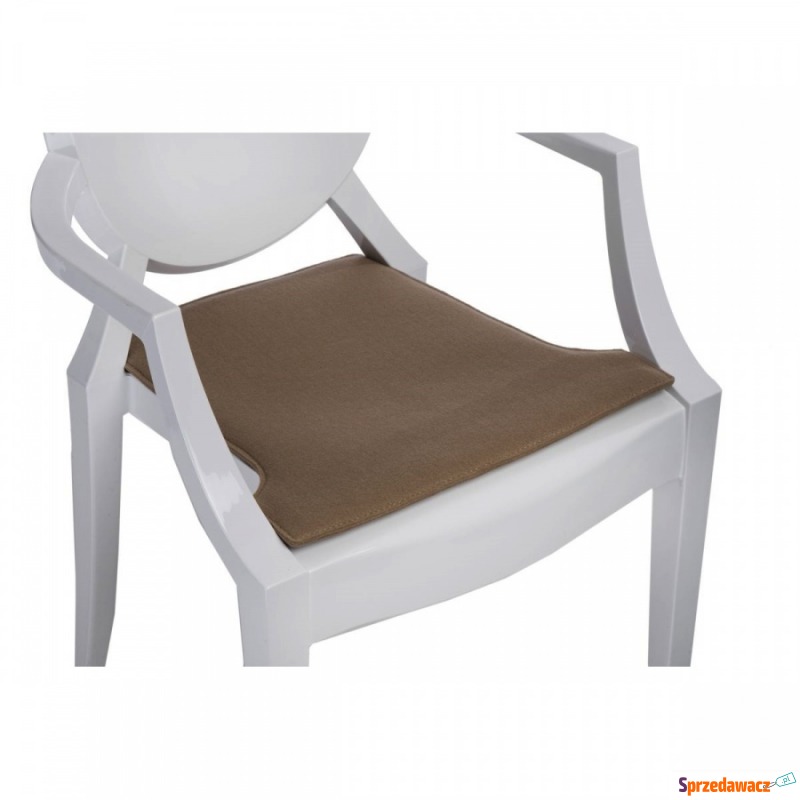 Poduszka na krzesło Royal beżowa - Poduszki - Żukowo