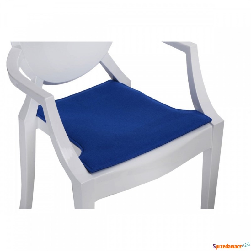 Poduszka na krzesło Royal niebieska - Poduszki - Radom