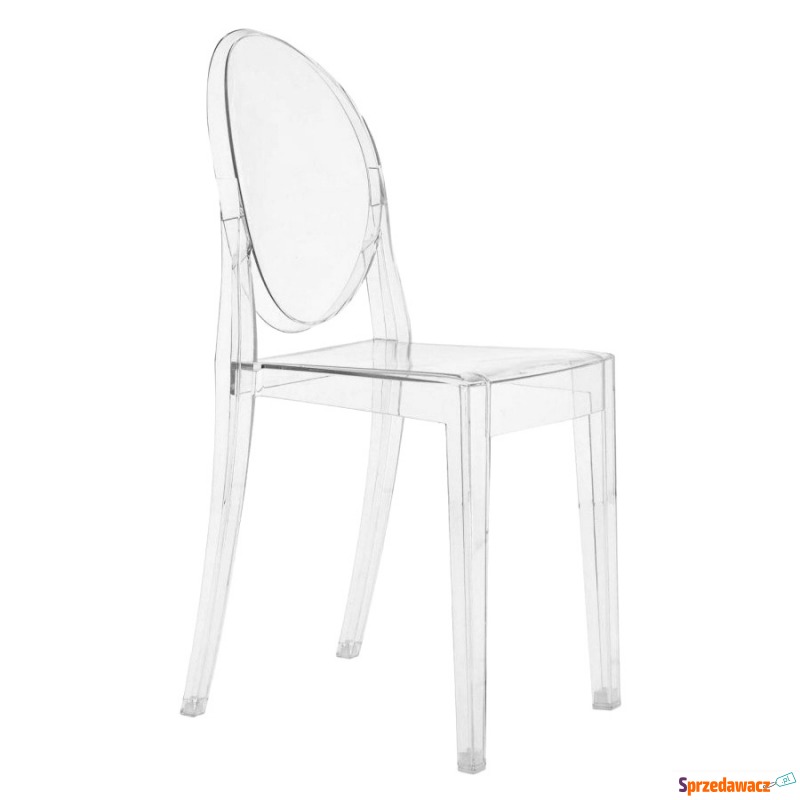 Krzesło Victoria transparentne - Krzesła do salonu i jadalni - Rypin