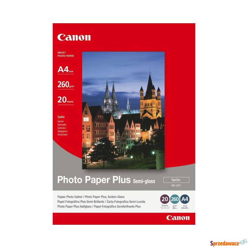 Canon Papier SG201 A4 20SH - Papier biurowy - Dąbrowa Górnicza
