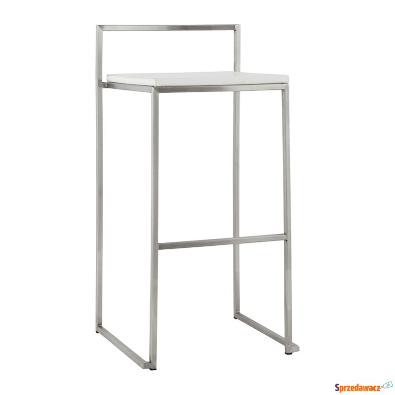 Krzesło barowe Meto Kokoon Design białe - Taborety, stołki, hokery - Zgierz