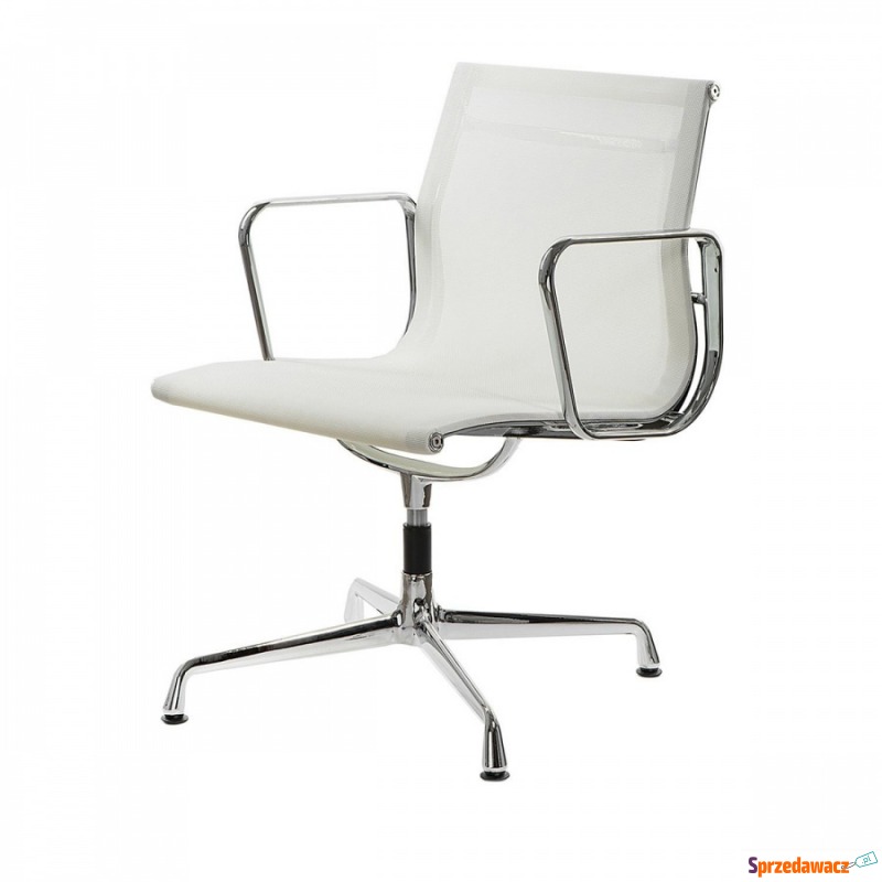 Krzesło biurowe z białą siateczką D2.Design - Krzesła biurowe - Nowa Ruda