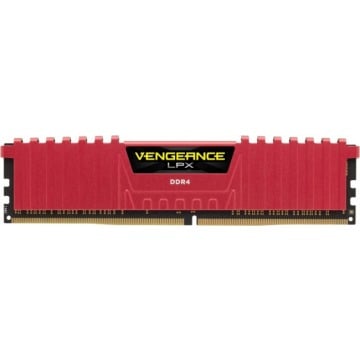 Corsair Vengeance LPX 8GB Red [1x8GB 2400MHz DDR4 CL16 1.2V DIMM]