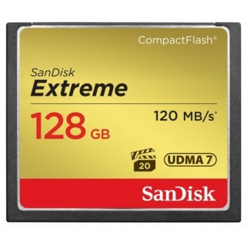 SanDisk CF 128GB Extreme 120/85