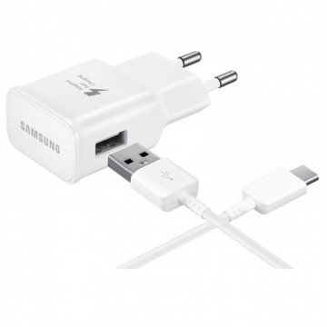 Samsung Travel Adapter 2A USB-C fast charge biały
