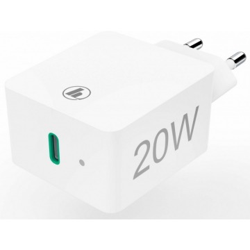 Hama Wall Charger USB-C Power Delivery (PD)/Qualcomm® 20W, biała