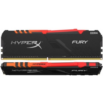 HyperX Fury RGB 32GB [2x16GB 3733MHz DDR4 CL19 XMP 1.35V DIMM]