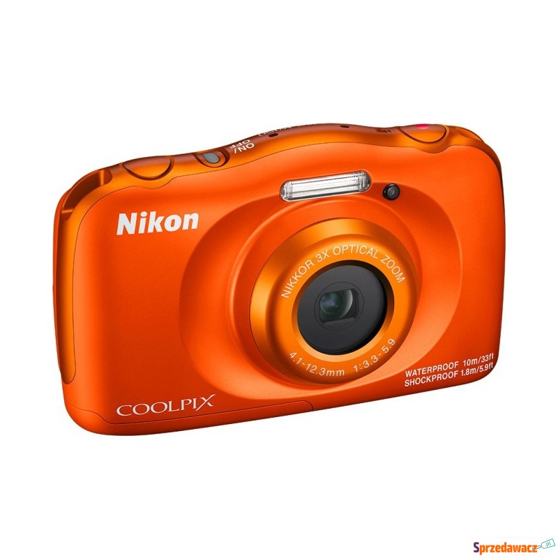 Kompakt dla dzieci Nikon COOLPIX W150 pomarańczowy - Aparaty cyfrowe - Leszno