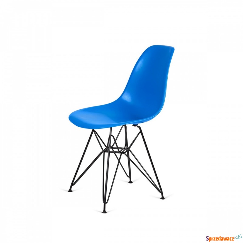 Krzesło DSR Black King Home niebieski - Krzesła do salonu i jadalni - Łódź