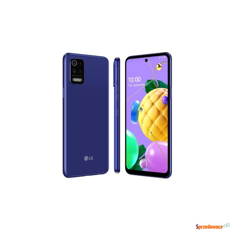 Smartfon LG K52 64GB Dual SIM niebieski - Telefony komórkowe - Krosno