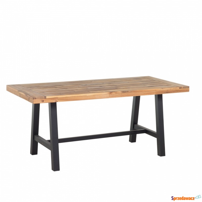 Stół drewniany czarny/brązowy Badalamenti BLmeble - Stoły kuchenne - Świecie
