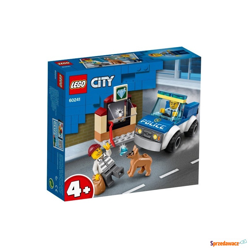Klocki konstrukcyjne Lego City Police Dog Unit - Klocki - Psary