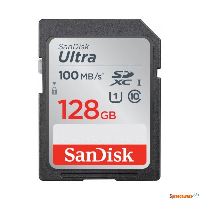 SanDisk Ultra SDXC 128GB 100 MB/s UHS-I Class... - Karty pamięci, czytniki,... - Tarnobrzeg