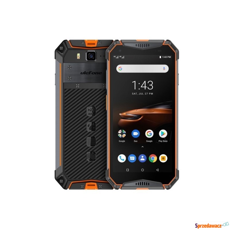 Smartfon Ulefone Armor 3W (orange) - Telefony komórkowe - Chrzanów