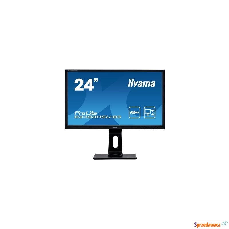 iiyama ProLite B2483HSU-B5 - Monitory LCD i LED - Czarne