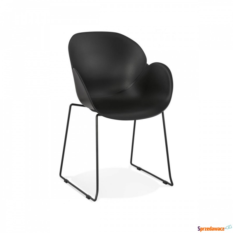 Krzesło Kokoon Design Roxan czarne - Krzesła do salonu i jadalni - Kalisz