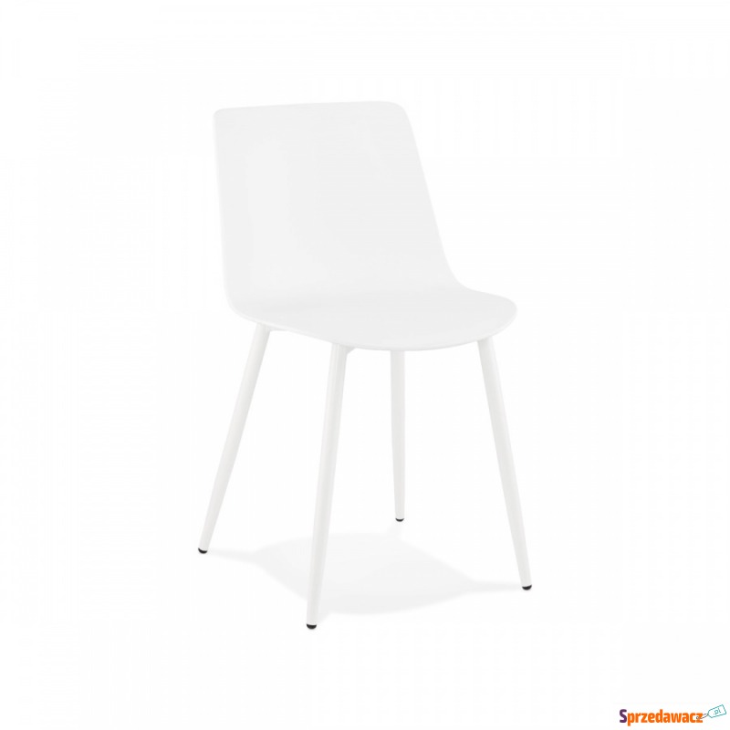 Krzesło Kokoon Design Simpla białe - Krzesła do salonu i jadalni - Grabówka