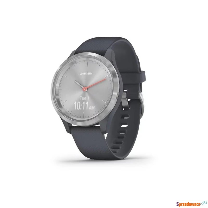 Zegarek sportowy Garmin Vivomove 3S srebrno-niebieski - Smartwatche - Mikołów