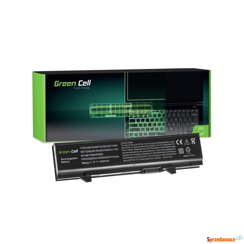 Zamiennik Green Cell do Dell Latitude E5400 E5500... - Baterie do laptopów - Wołomin