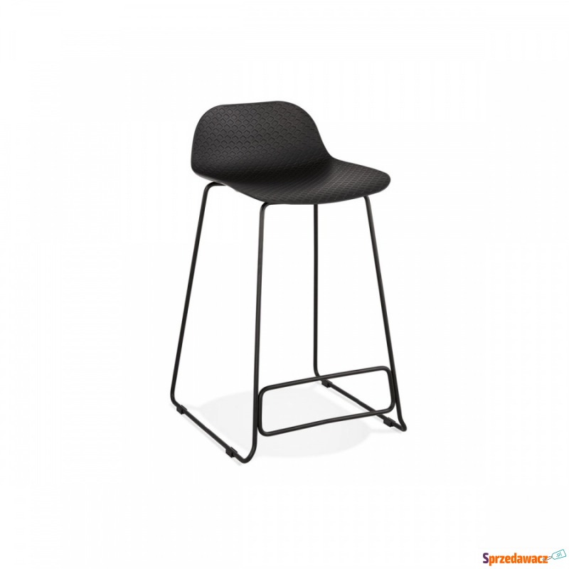 Krzesło barowe Kokoon Design Slade Mini czarne - Taborety, stołki, hokery - Sopot